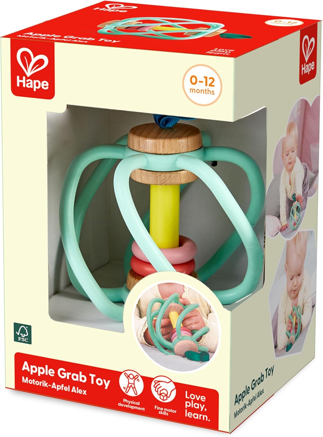 HAPE MORDEDOR AGARRADOR PARA BEBÉ - Imagen 3