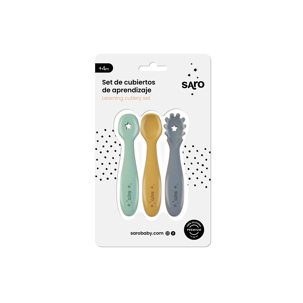 SARO SET 3 PRE-SPOONS MIST - Imagen 2