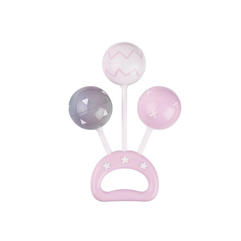 SARO MI PRIMER SONAJERO BOLAS ROSA MENTA