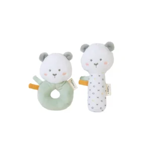 SARO SET DE 2 SONAJEROS SWEET & FUN HUNTER MINT