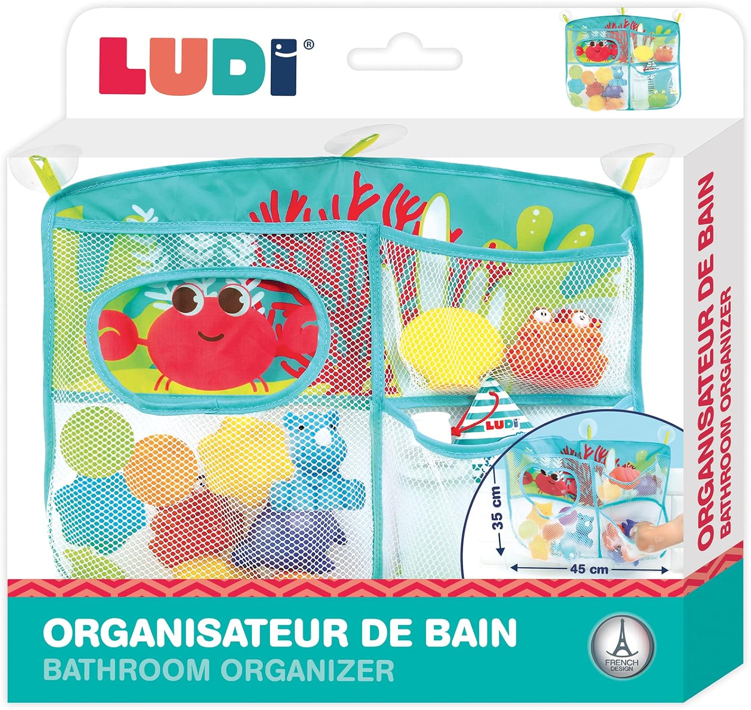 LUDI ORGANIZADOR PARA BAÑO - Imagen 3