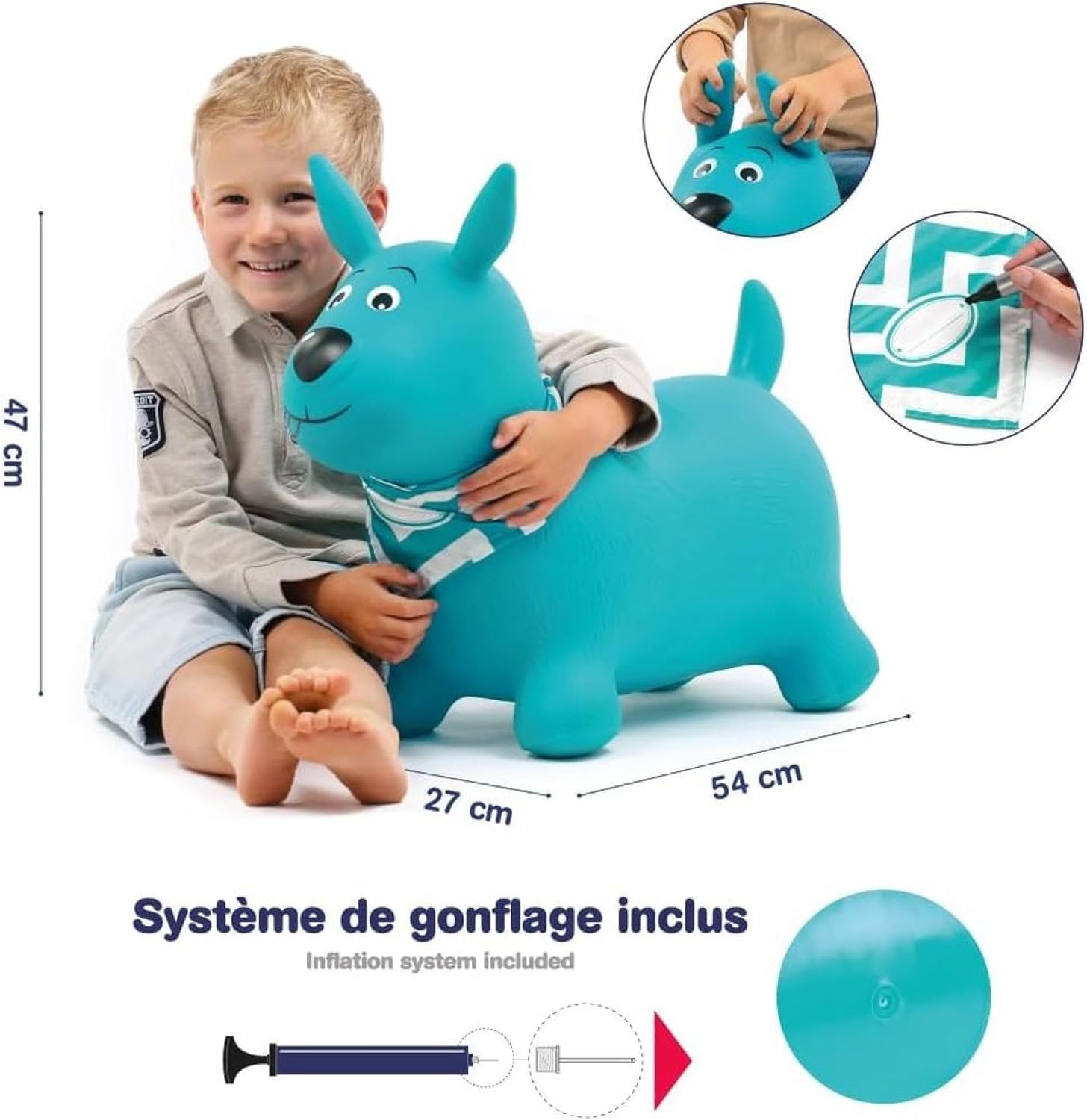 LUDI PERRO SALTARÍN AZUL - Imagen 2