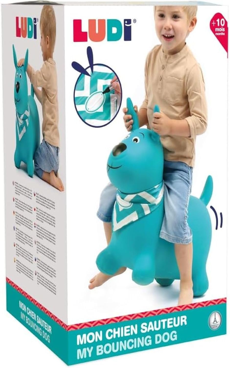 LUDI PERRO SALTARÍN AZUL - Imagen 3