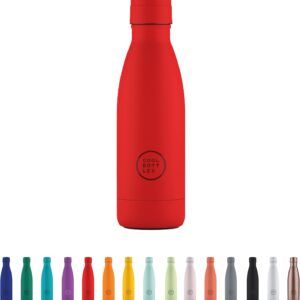 COOL BOTTLES THE BOTTLE VIVID RED 350ML