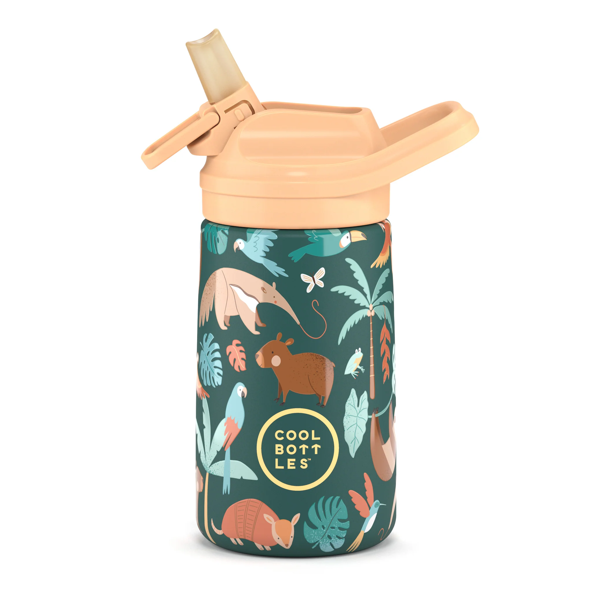 COOL BOTTLES THE KIDDIE BOTTLE RAINFOREST REFUGE 350 ML