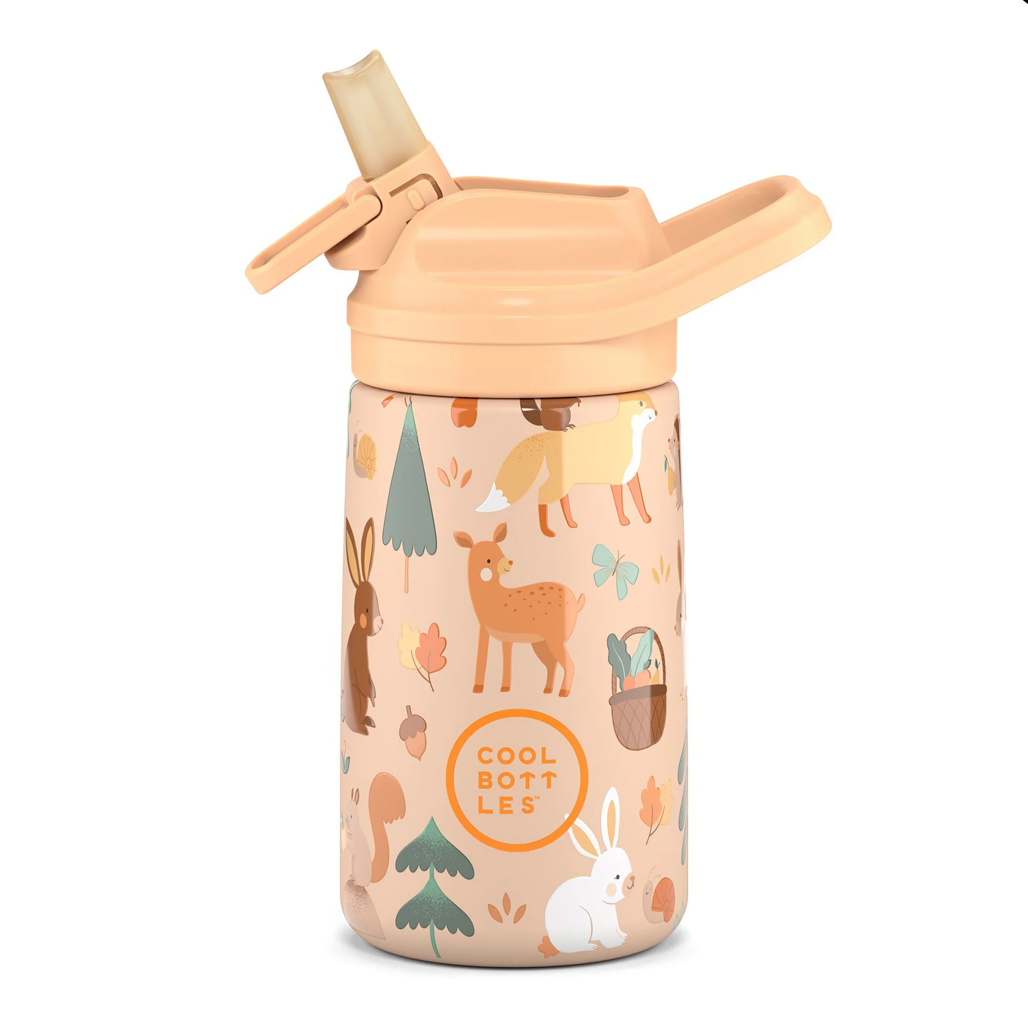 COOL BOTTLES THE KIDDIE BOTTLE WOODLAND BUDDIES 350 ML