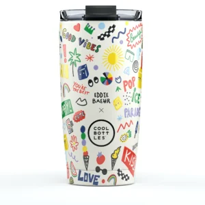 COOL BOTTLES THE TUMBLER EDDIE BAEHR GOOD VIBES 550 ML