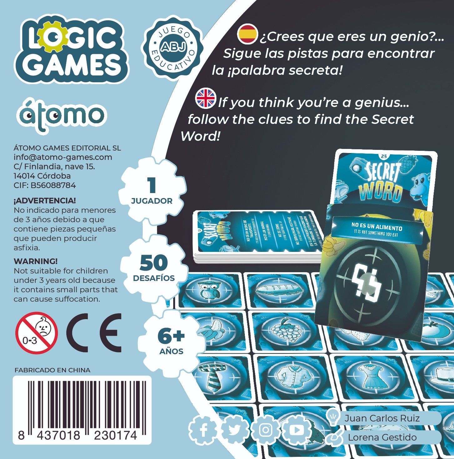 ATOMO SECRET WORD - Imagen 2