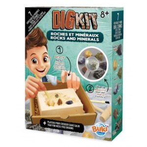 BUKI KIT DE EXCAVACIÓN ROCAS Y MINERALES