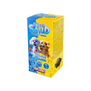 TUBAN CONJUNTO FLUFFY SAND AZUL Y AMARILLO