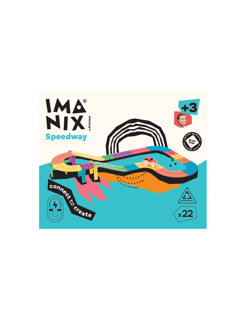 BRAINTOYS IMANIX PISTA 22 PZAS