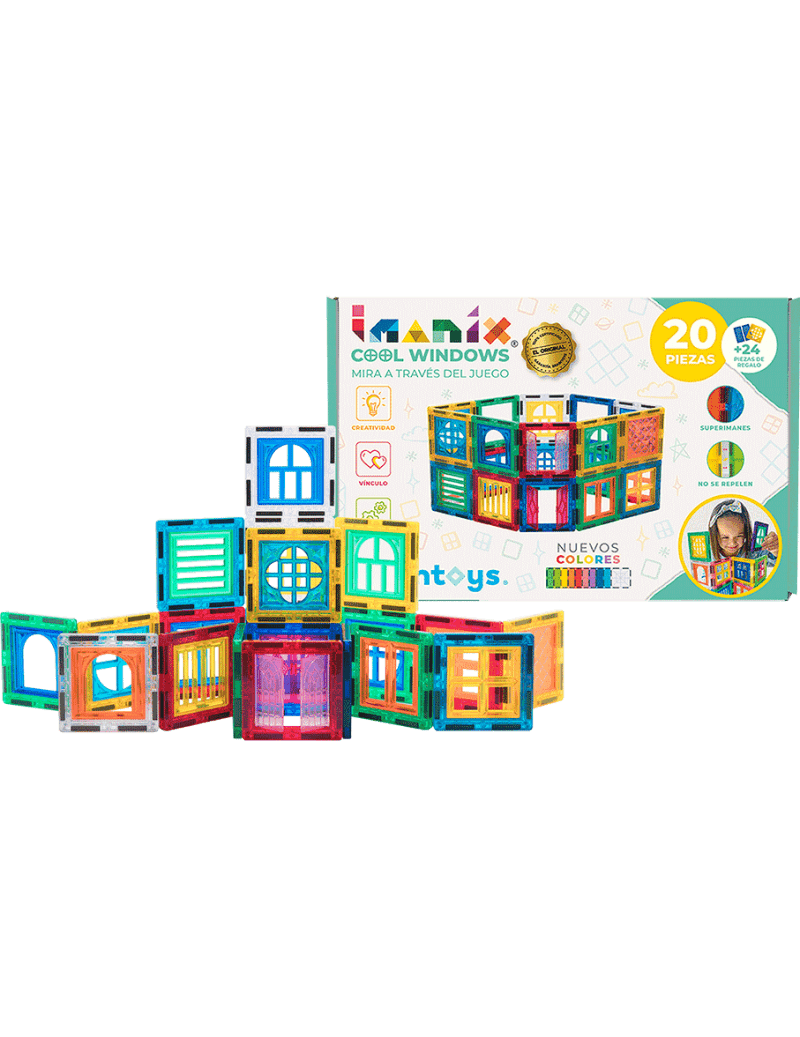 BRAINTOYS IMANIX COOL WINDOWS 20 PZAS