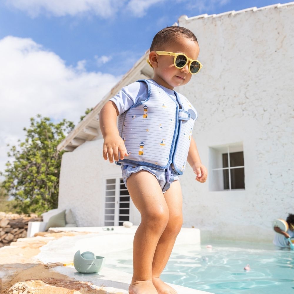SARO CHALECO FLOTADOR DE APRENDIZAJE S 1-3 AÑOS NAVY HUGS - Imagen 3
