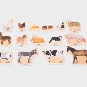 TICKIT CONJUNTO 15 ANIMALES DOMÉSTICOS