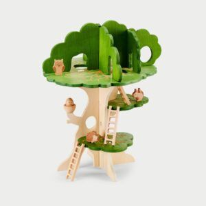 TICKIT CASA EN EL ÁRBOL MADERA 15 PIEZAS
