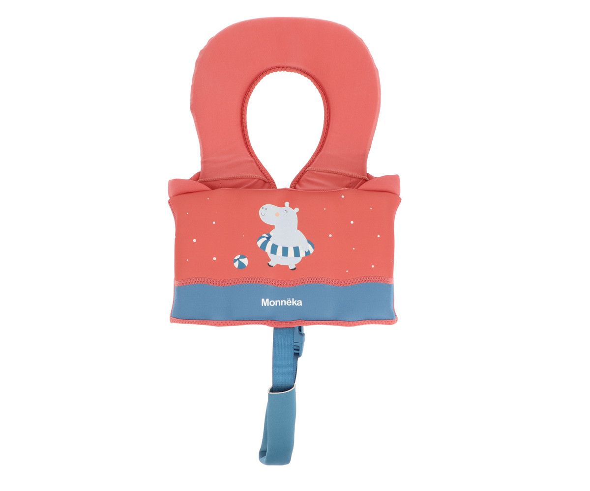 MONNEKA CHALECO FLOTADOR APRENDIZAJE HIPPOS 1-2 AÑOS - Imagen 3