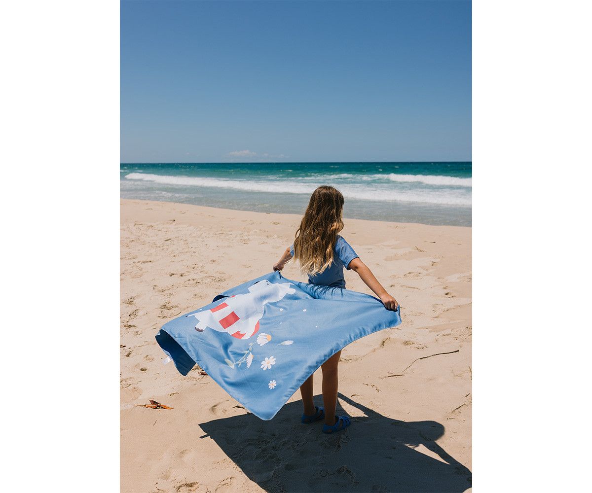 MONNEKA TOALLA PLAYA MICROFIBRA HIPPOS - Imagen 3