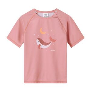 MONNEKA CAMISETA PROTECCIÓN SOLAR WHALE PINK 4-5 AÑOS