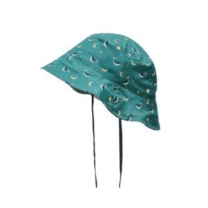 MONNEKA GORRO REVERSIBLE WHALE TEAL TALLA S