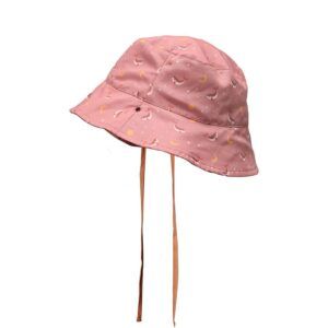 MONNEKA GORRO REVERSIBLE WHALE PINK TALLA S