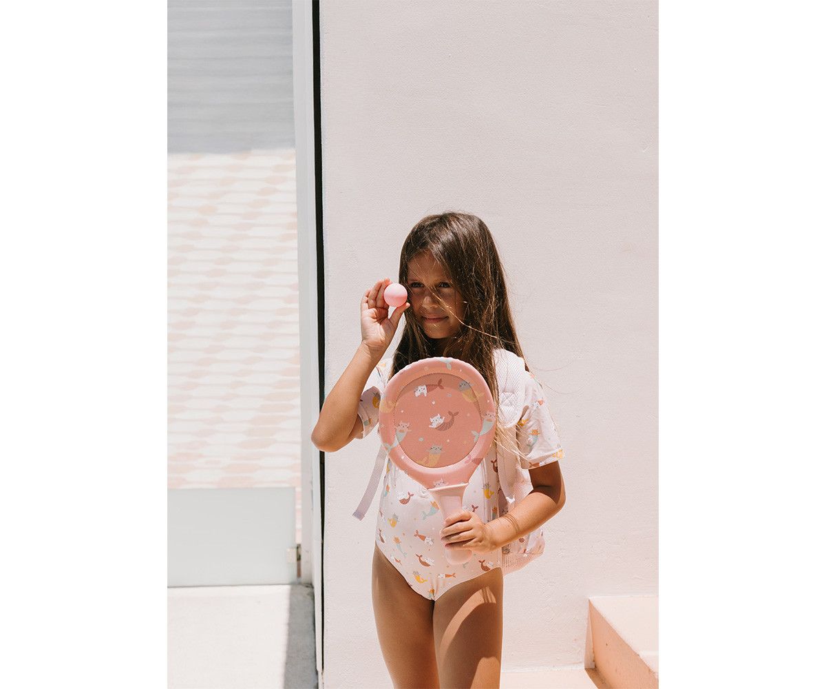 MONNEKA BAÑADOR CON CREMALLERA MERMAID CATS TALLA XL - Imagen 2