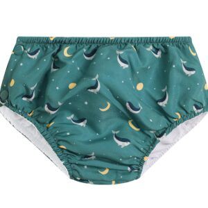 MONNEKA BAÑADOR PAÑAL WHALE TEAL TALLA 12-18 MESES