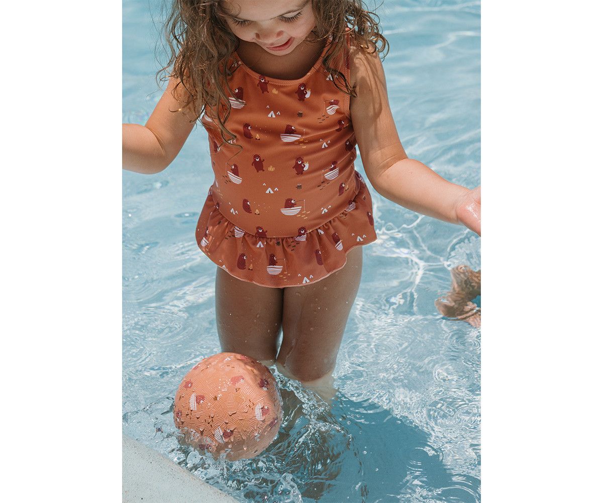 MONNEKA BAÑADOR CRUZADO CON VOLANTES CAMPING 3-4 AÑOS - Imagen 2