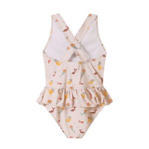 MONNEKA BAÑADOR CRUZADO CON VOLANTES MERMAID CATS 18-24 MESES