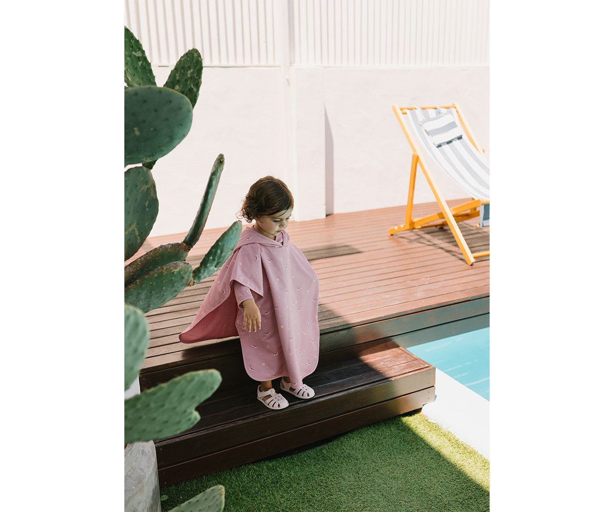 MONNEKA PONCHO DE PLAYA WHALE PINK TALLA S - Imagen 3