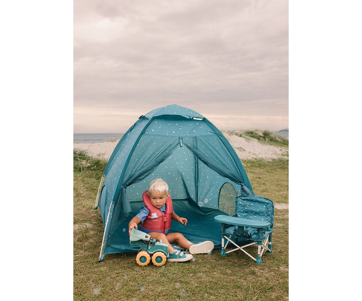 MONNEKA CARPA CON PROTECTOR ANTIMOSQUITOS WHALE TEAL - Imagen 2