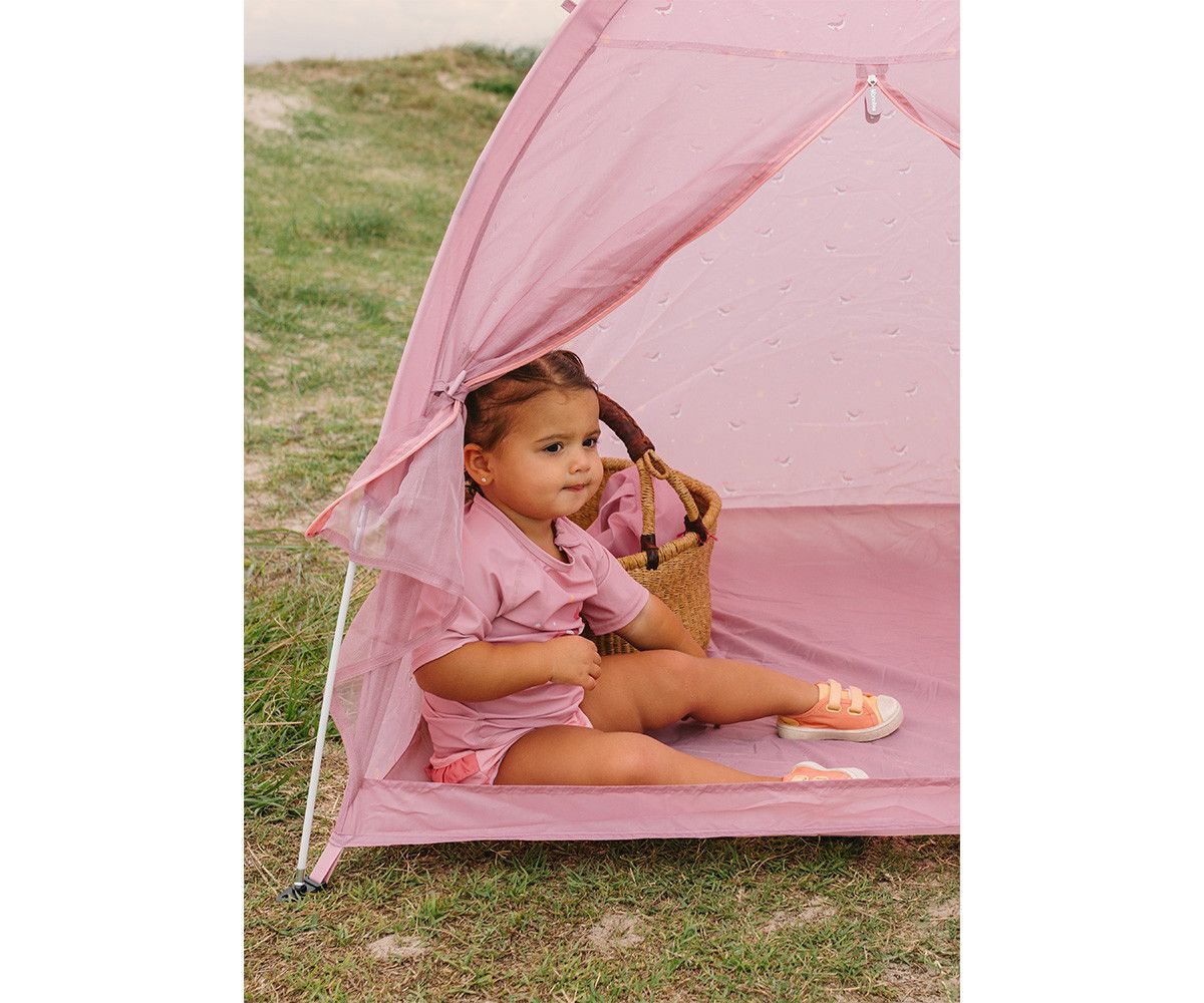 MONNEKA CARPA CON PROTECTOR ANTIMOSQUITOS WHALE PINK - Imagen 3