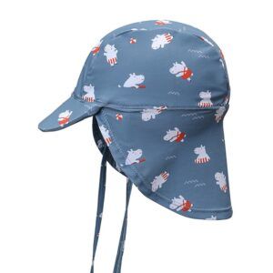 MONNEKA GORRO PLAYA BEBÉ HIPPOS TALLA S