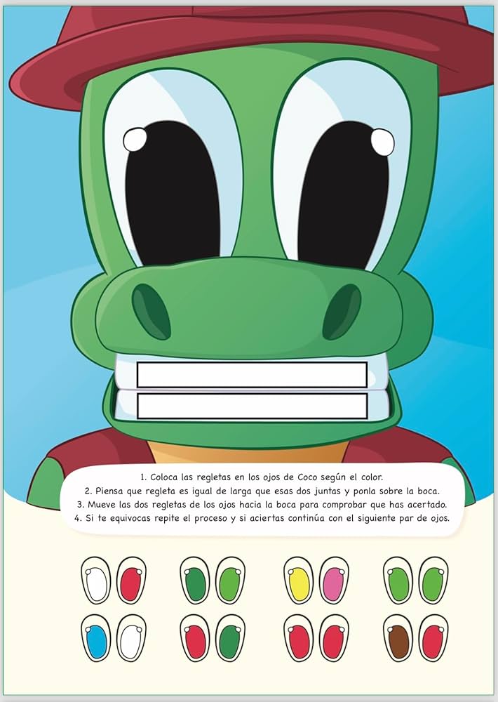 ÁTOMO COCO JUEGA CON LAS REGLETAS CUADERNO 2 - Imagen 2