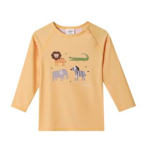 MONNEKA CAMISETA PROTECCIÓN SOLAR MANGA LARGA WILD ANIMALS 6-12 MESES