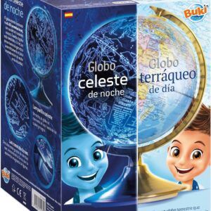 BUKI GLOBO TERRÁQUEO DÍA Y NOCHE