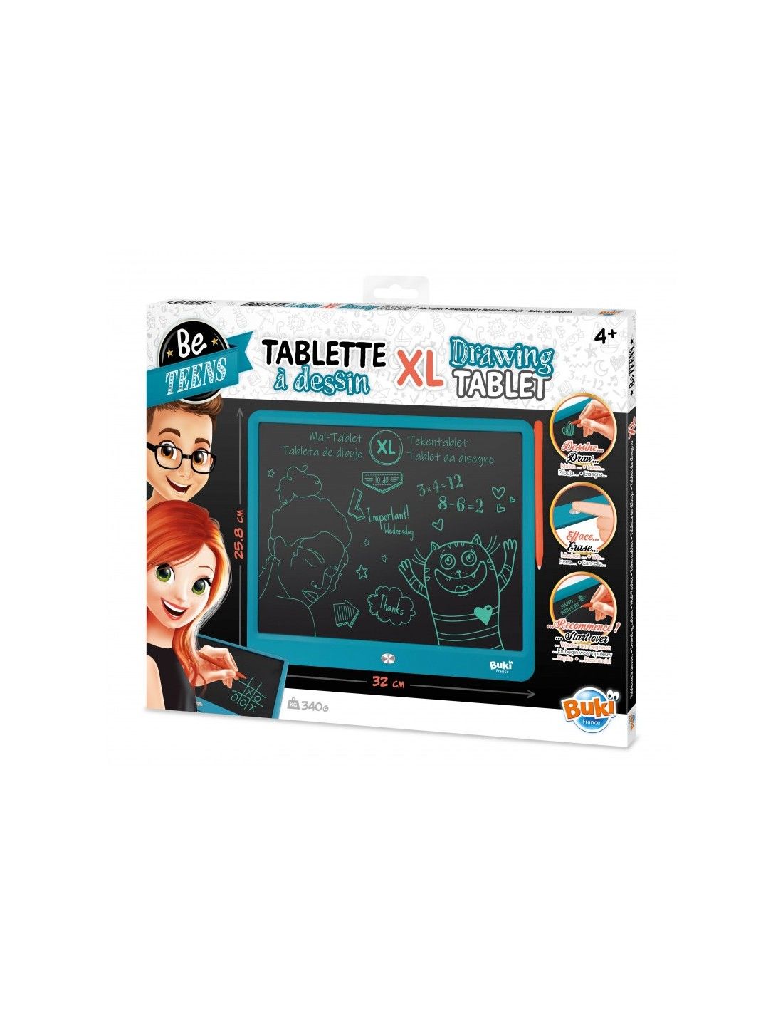 BUKI TABLETA DE DIBUJO XL