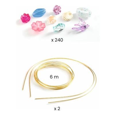 DJECO PERLAS DÚO DE TIARAS AZUL - Imagen 2
