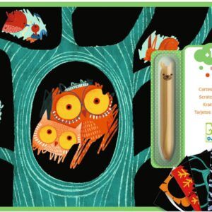 DJECO CUADROS PARA RASCAR ANIMALES PARA DESCUBRIR