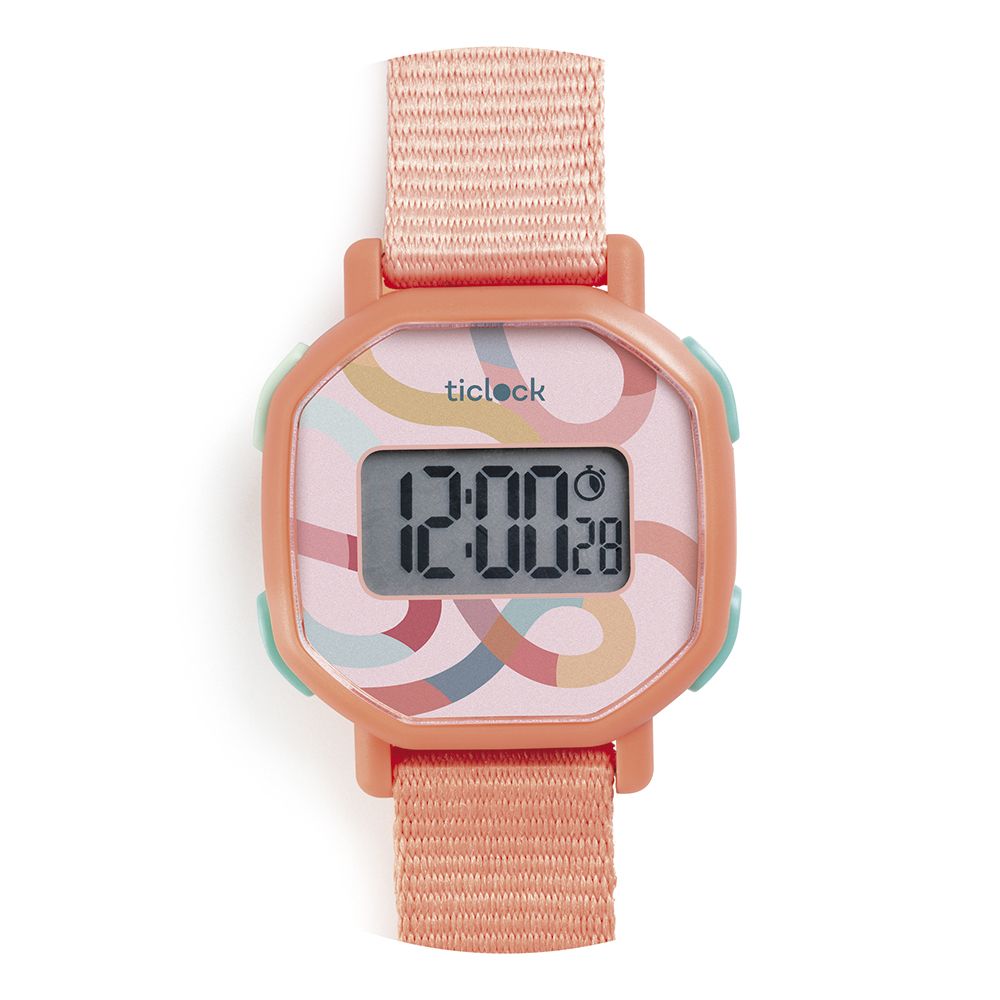 DJECO RELOJ DIGITAL PASTEL VOLUTE - Imagen 2