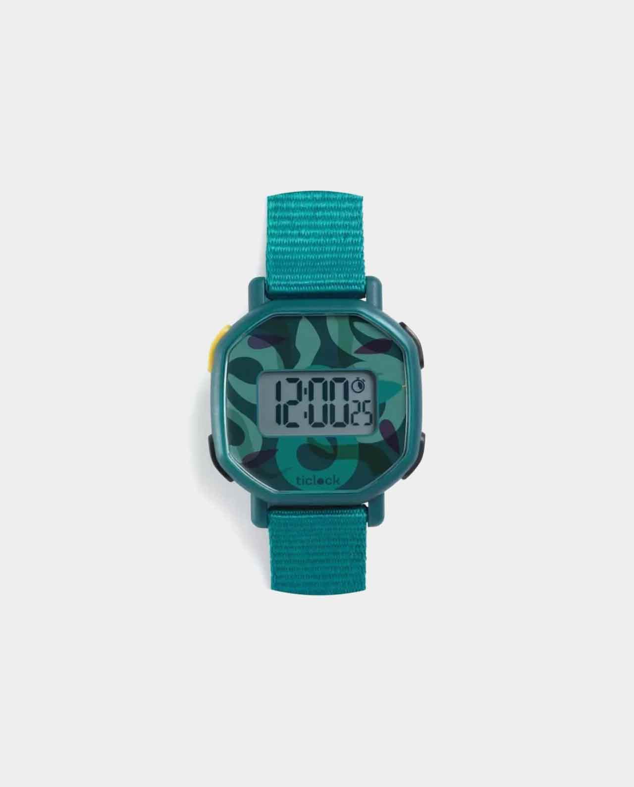 DJECO RELOJ DIGITAL GREEN SNAKES - Imagen 2