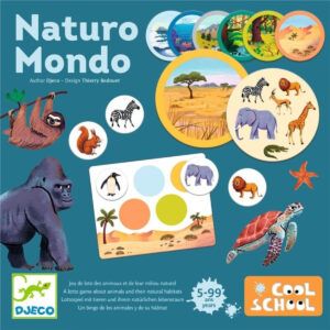 DJECO JUEGO COOL SCHOOL NATURO MONDO