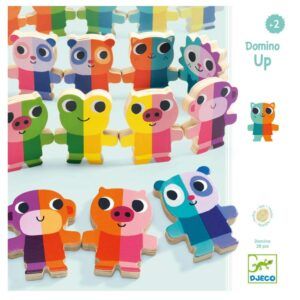 DJECO JUEGO EDUCATIVO DOMINO UP