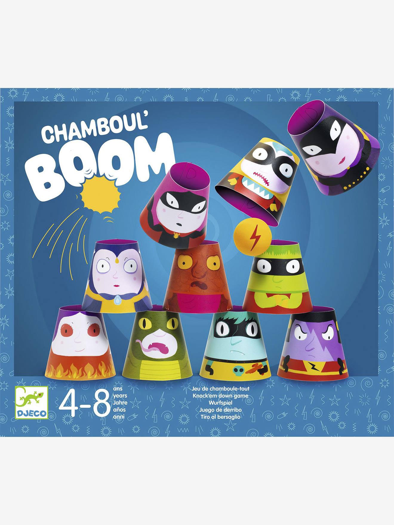 DJECO JUEGOS DE HABILIDAD CHAMBOUL BOOM