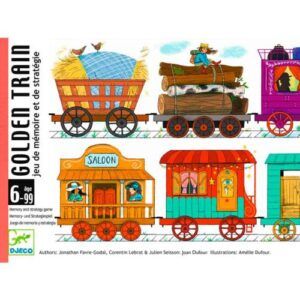 DJECO CARTAS GOLDEN TRAIN