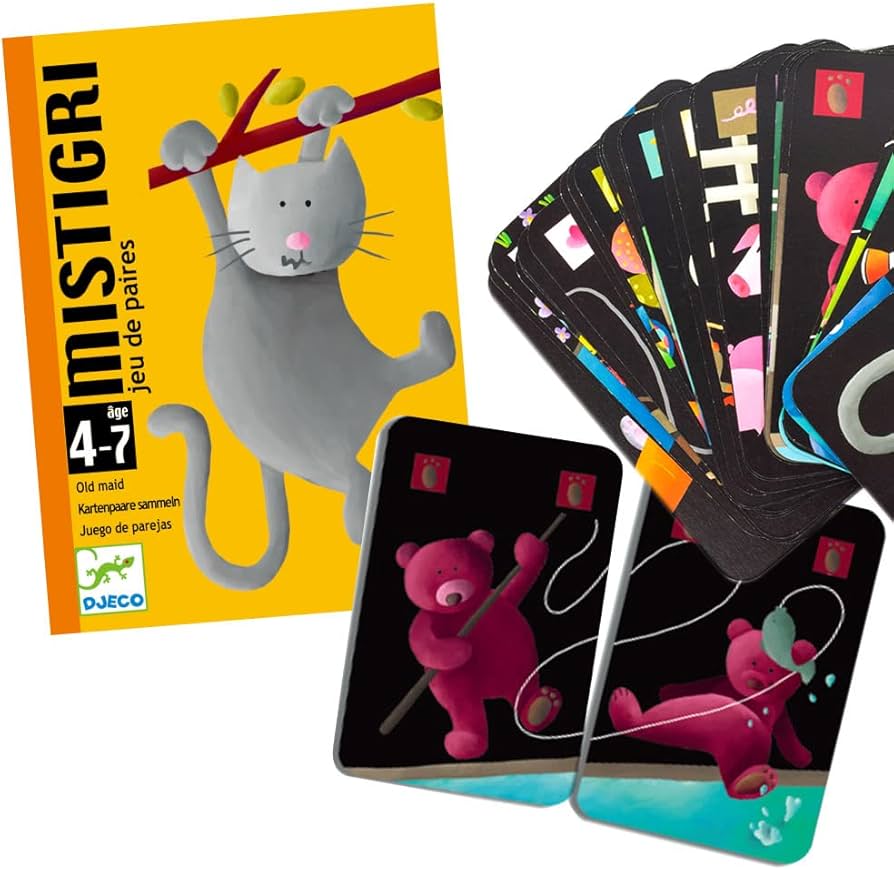 DJECO CARTAS MISTIGRI - Imagen 3