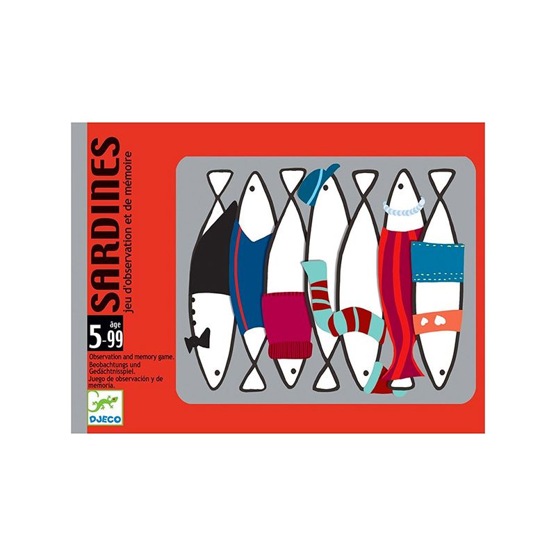 DJECO CARTAS SARDINES