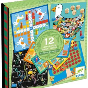 DJECO JUEGOS CLÁSICOS 12 JUEGOS