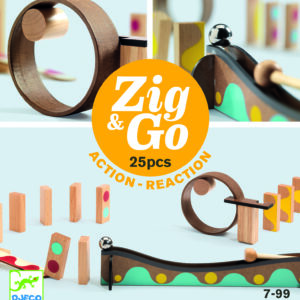 DJECO CONSTRUCCIÓN ZIG GO 25 PIEZAS
