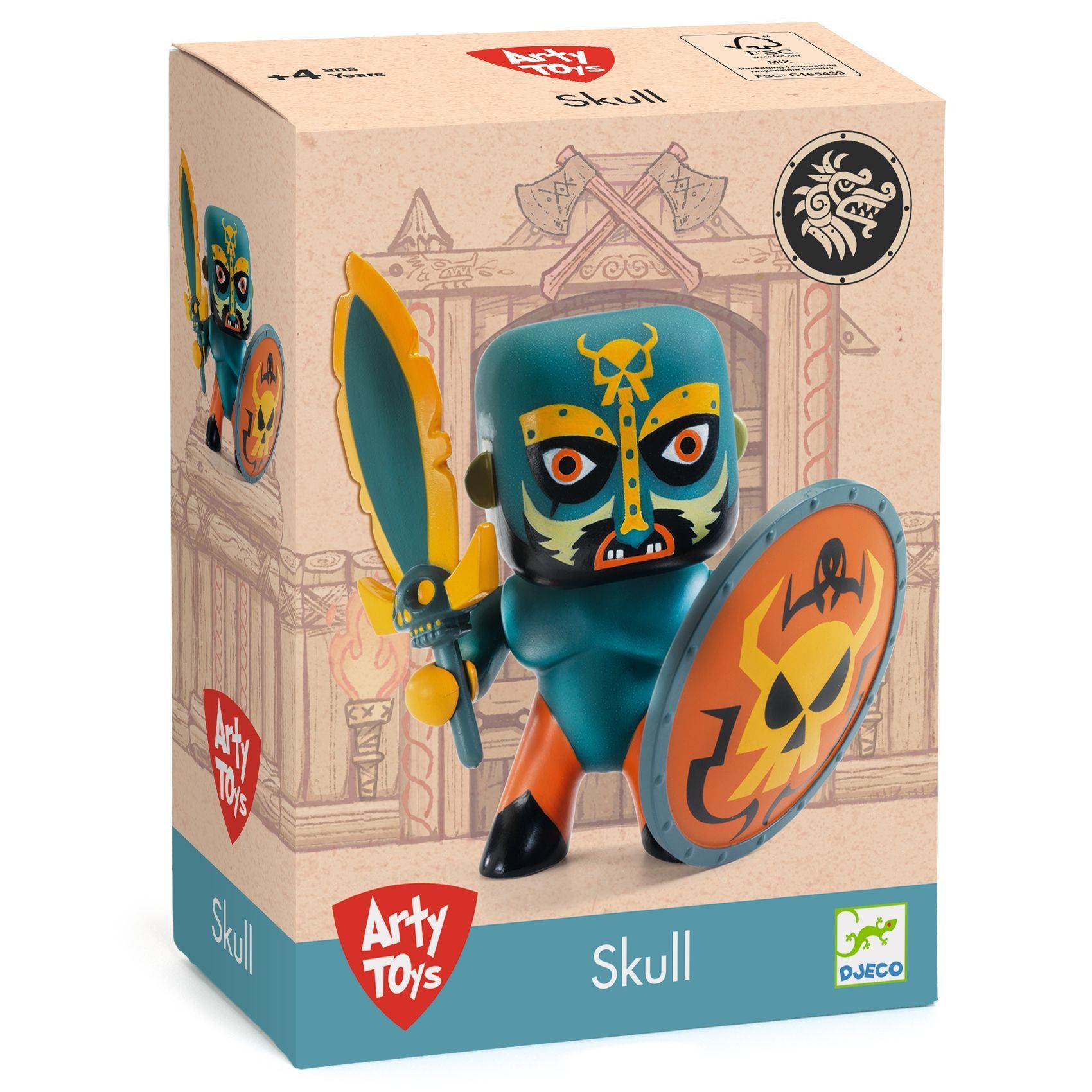 DJECO ARTY TOYS SKULL KNIGHT - Imagen 3