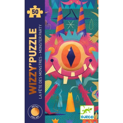 DJECO WIZZY PUZZLE LA FIESTA DE LOS MONSTRUOS
